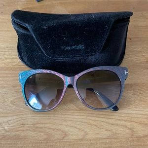Authentic Tom ford sunglasses and case